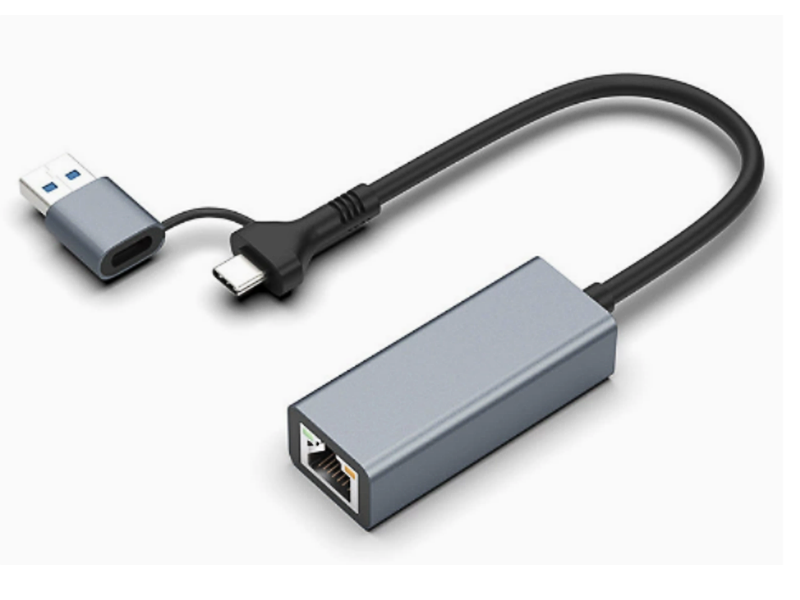 USB 3.0 Type-C 二重千兆LANカード